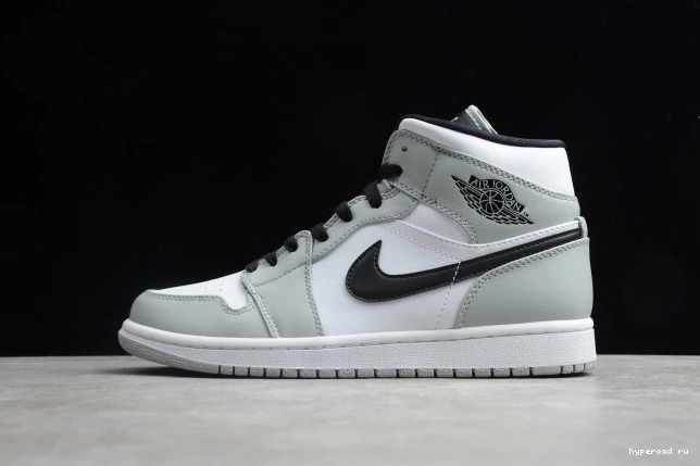 554724-092 Jordan Mid Grey AIR 1 Light Smoke 1206